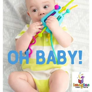 We should not love a baby toy as much as a baby does! However, this Zippee is so much fun to fidget with!...