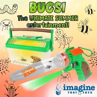 Bugs are cool!    Catch them, examine them, keep them for a short stay, or let them go...