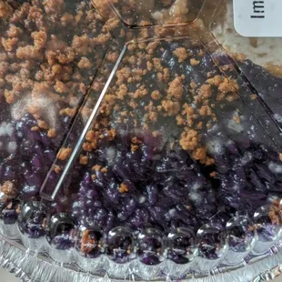 Specks of mold on the biko.