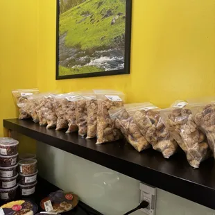 sushi and sashimi, interior