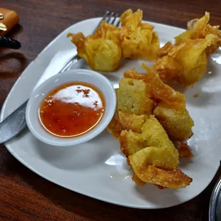 Fried wontons