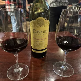 Bottle of Wine From Their Vast Selection