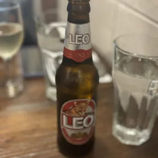 Thai beer Leo