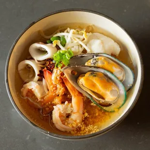 Sukothai Seafood Noodle Cleared  Soup
