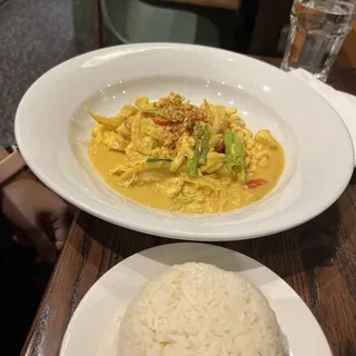 Crab curry