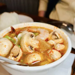 Tom yum soup