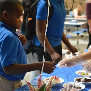 New students ice-cream social