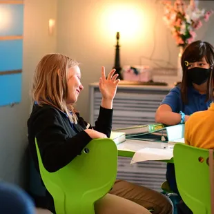 Junior High Math class