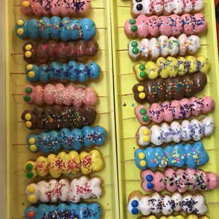 dough desserts, donuts, food