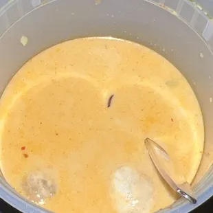 Tom 22. Thom Kha  Has mosquito larva in it!!