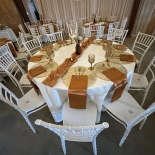 Beautiful table set up