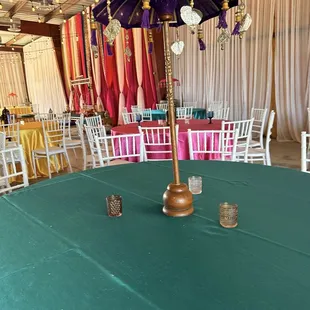Bay Area Indian Wedding Decorations - Sangeet Decorations in Elk Grove