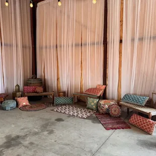 Bay Area Indian Wedding Decorations - Sangeet Decorations in Elk Grove