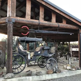 a horse drawn carriage