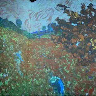 My panoramic shots show from left to right how the colors were changing over time