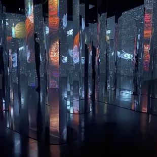 The room with the mirrors