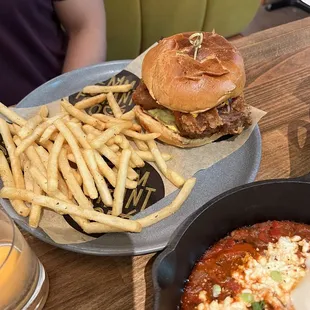Peruvian Fried Chicken Sandwich