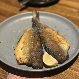 Roasted Branzino