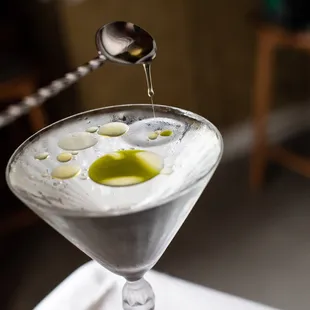 "Terra Incognita", the cocktail inspired by Antarctica.