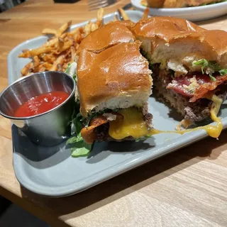 Bacon Cheddar Smash Burger