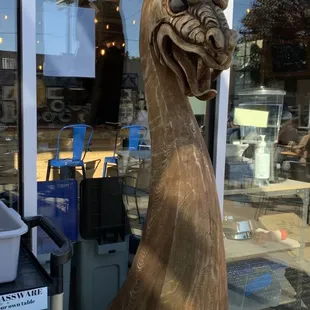 Cool exterior statue