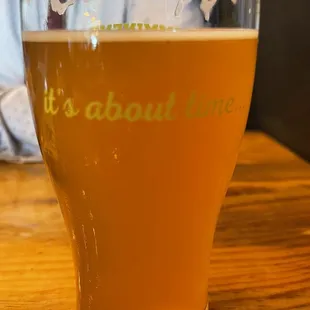 First sip is about time!