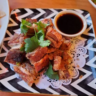 Crispy pork belly