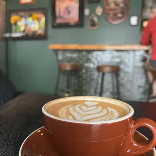 Oat milks latte after a few sips :)