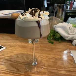 Cookie dough martini