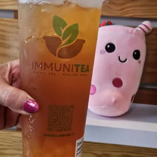 Jasmine Peach Green Tea