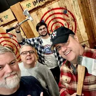 Impact Axe group fun