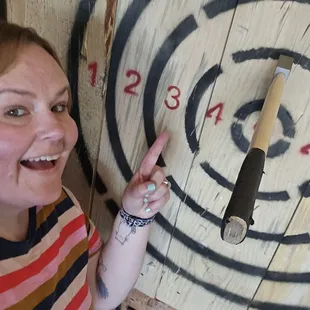 My first bullseye