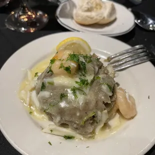 Stuffed Artichoke Bottom