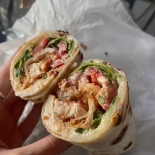 Fried Chicken Wrap