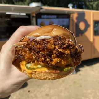 Seattle Hot Fried Chicken Sandwich