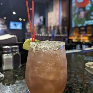 Raspberry margarita