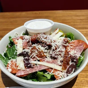 a bowl of salad