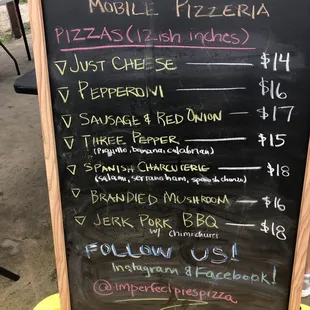 menu, chicken wings and fried chicken