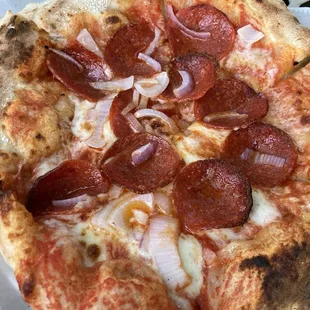 pizza, food