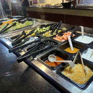 Dessert and fruits station