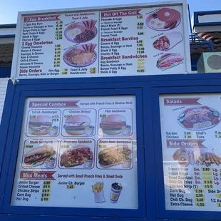 ramen and noodles, menu