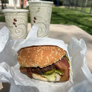 Avocado Bacon Burger