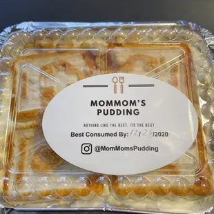 Now featuring MomMom&apos;s Pudding! Creamy banana pudding dessert