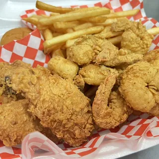 3 Pcs Party Wings & 10 M Shrimp