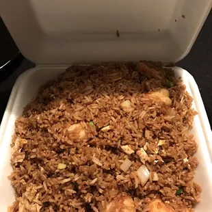 Shrimp fried rice