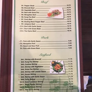 Menu IV