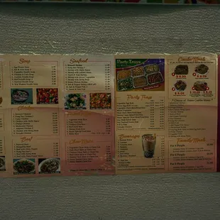 Wide variety of Asian Cuisine