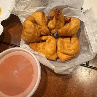 Crab Rangoon Dinner