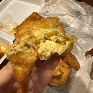 Crab Rangoon Dinner