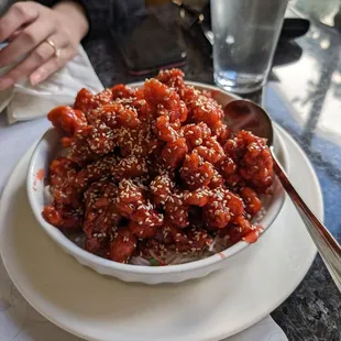 Sesame chicken